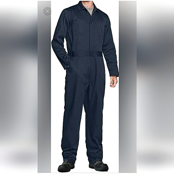NEW! Prison Jail Jumpsuit Inmate Uniform Mechanic Michael Myers Costume (L) Navy - Picture 4 of 10